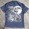 Elephant Shrew Moon Graphic Tee, Retro Wildlife T-Shirt, Nature Lover Gift