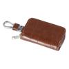 Men Keychain PU Leather With Keyring Car Key Case Key Bag Case Car Key Wallets Zipper Key Case Bag