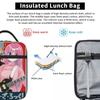 The Rock Chronicles Bocchi Legacy Funny Lunch Bags Insulated Lunch Tote  Thermal Bag Picnic Bags for Woman Work Children School