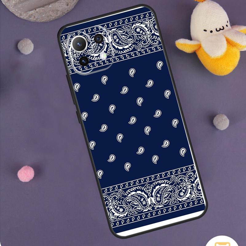 Royal Bandana Paisley Case For Xiaomi 17 Pro Max 14 15 Ultra 13T 14T 15T POCO F8 Ultra F5 F6 F7 X5 X6 X7 Pro Cover