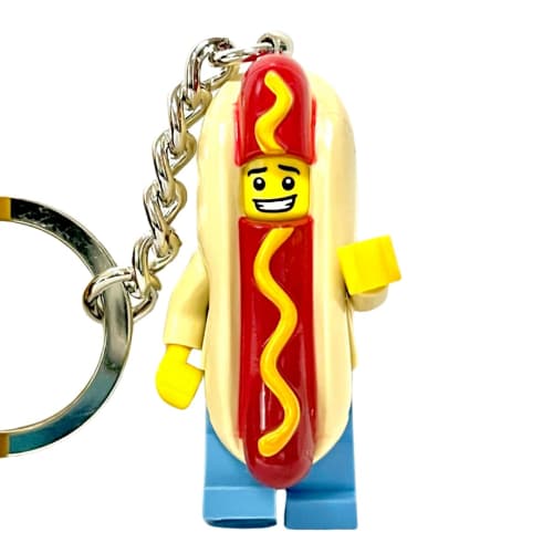 LEGO Hot Dog Guy Key Chain (853571)