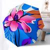 1pc Flower Pattern Automatic Folding Umbrella, Heavy Duty 8 Rib Iron Frame,  Suitable for Travel, Daily Use, Birthday, Decor Gift  61