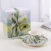Lujiazui Ceramic Coffee Cup & Saucer Gift Set