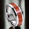 Men's 8mm Retro Titanium Steel Ring: Light Luxury, Niche Design