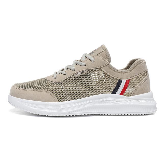 Mode Schoenen Wandelschoenen Herenschoenen Heren Casual Schoenen Lente Herfst Zweetabsorberend Ademend Canvas Schoenen Voor Heren Sneakers 39 kaki