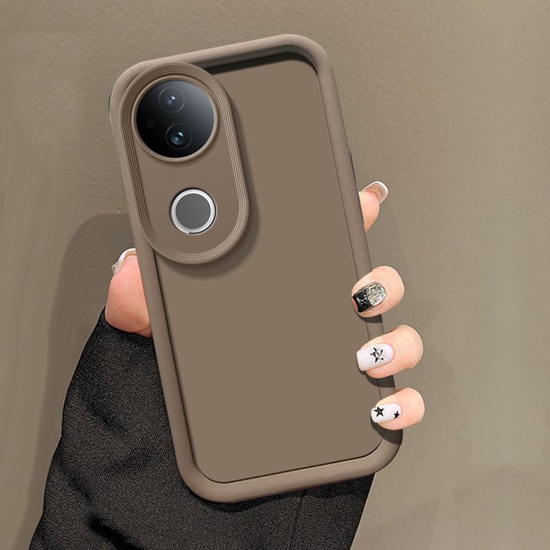 Für vivo iQOO Z10R Hülle vivo iQOO Z10R Handyhülle iQOO Z10R Sturzschutz Luxus Candy Matt Weiche Hülle
