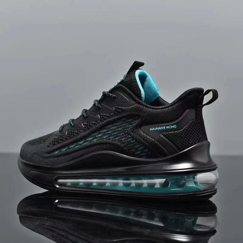 New Men's Casual Air Cushion Running Shoes Comfortable Men's Autumn New Mesh Breathable Lightweight Soft Sports Shoes