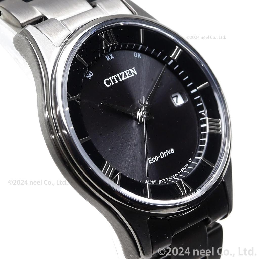 Citizen Collection Night Color Edition Black ES0004-51E Women's Watch, Light-Powered Eco-Drive Radio-Controlled, Waterproof,