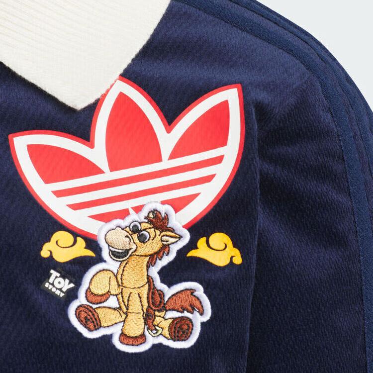 Adidas Originals X Disney Kollaboration Baumwolljacke FW25 Toy Story Bequem Warm Lässig Mode Langarm Kinder Kinderjacken KS3170