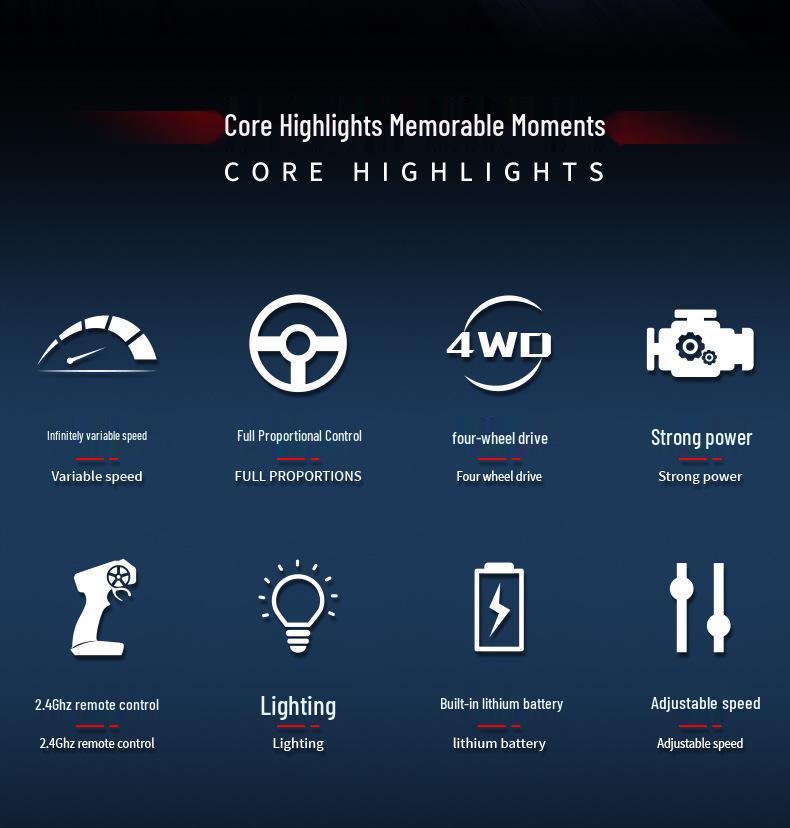 1:64 Mini High-Speed RC Drift Car - Racing Model Ornament, Perfect Holiday Gift for Boys