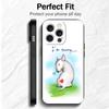 Bull Terrier Dog Cute Puppies Soft Phone Case for iPhone 16 16E 17 Air 15 Pro Max 14 Plus 13 Mini 11 12 7 Black Cover Back Shell