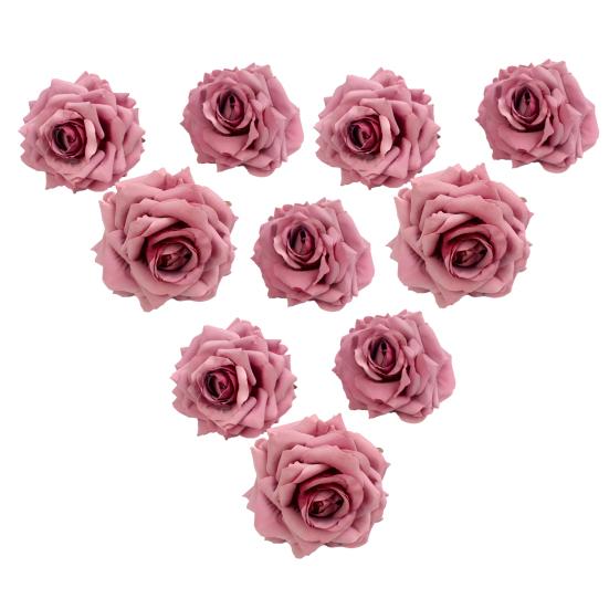 

10 шт., искусственный цветок в форме розы, антивозрастной реквизит для фотографии из полиэстера, искусственный цветок для свадьбы 8