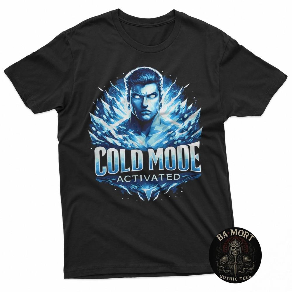 

Cold Mode Activated Ultra Graphic Hero Parody Art TShirt Unisex T-Shirt S