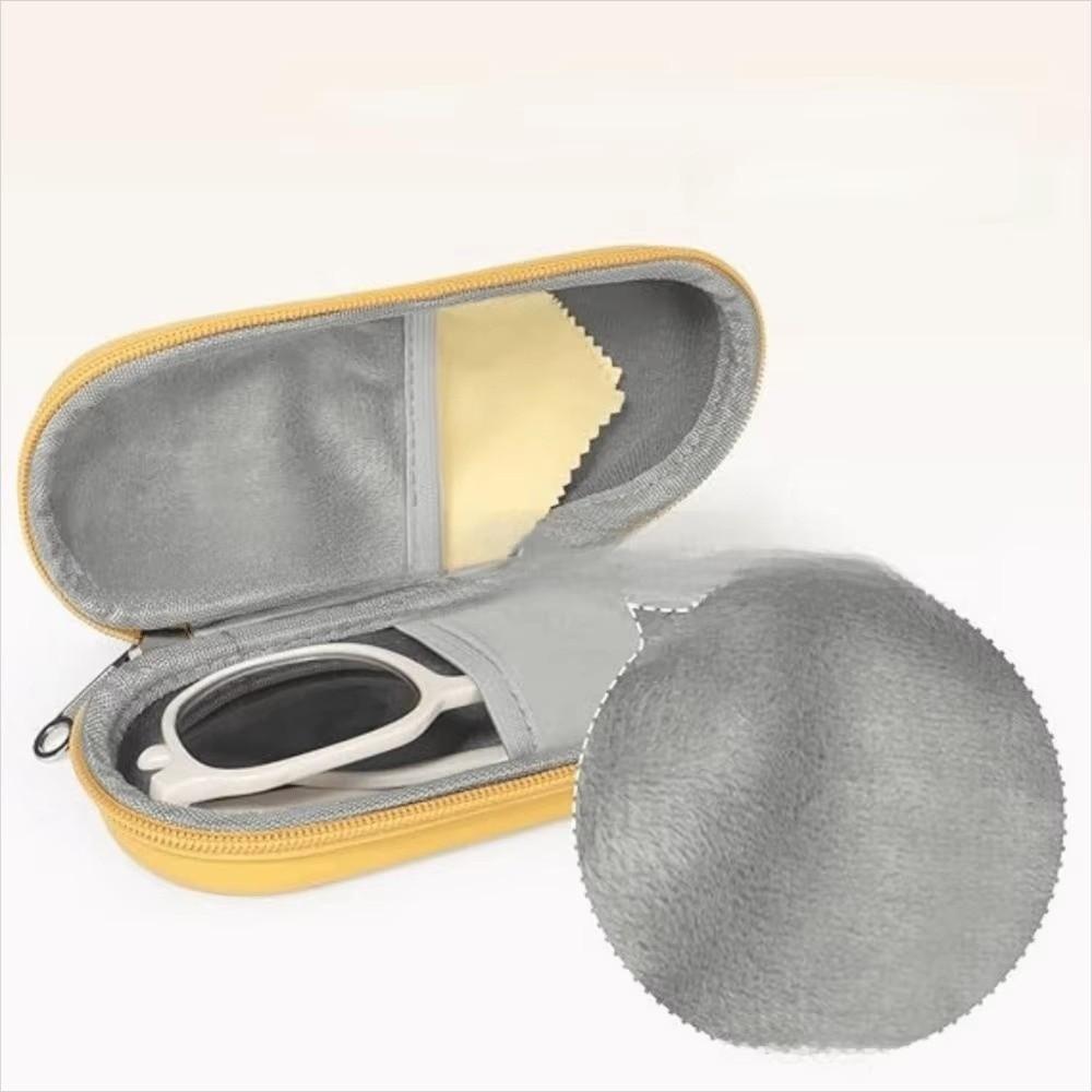 PU Glasses Storage Bag Hard Shell Sunglasses Cover Fashion Eyeglasses Case Female