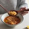 [1+1] Wood Round Ramen Spoon Set