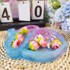 Versatile Silicone Storage Tray Mold Lovely Acorn Shaped Coaster Mould Epoxy Resin Mold for Home Decoration Making