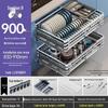 Handun 304 Stainless Steel Cabinet Storage Rack with Damping Rail