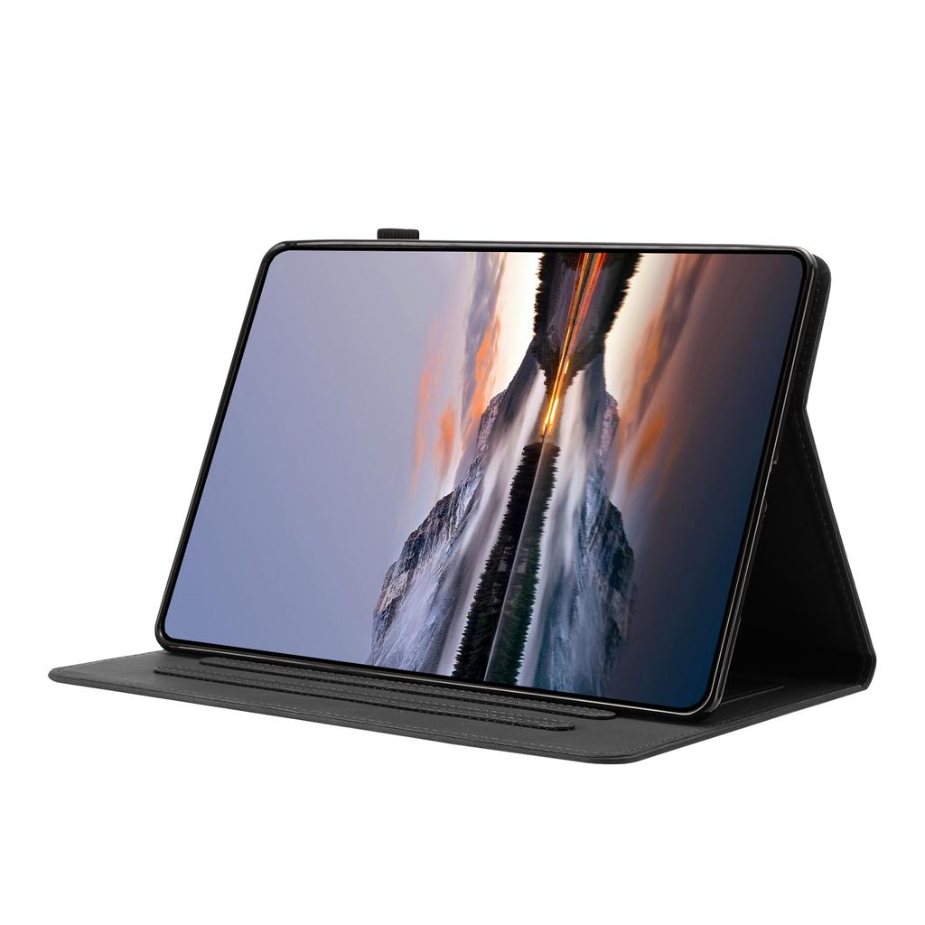 Tablet Case For Samsung Galaxy Tab S6 Lite (2024)/(2022)/(2020) Card Holder Stand Butterfly Floral Imprinted Leather Cover