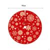 90cm Christmas Tree Skirt Base Cover for Indoor And Outdoor Use