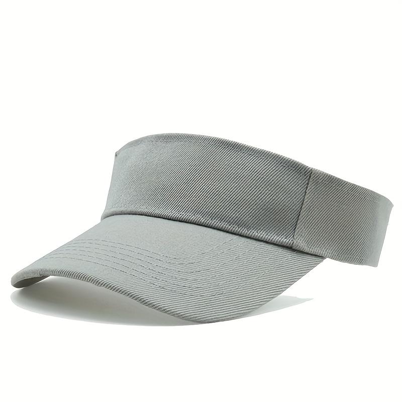 1pc Adjustable Baseball Cap - Lightweight Breathable Sun Hat with Wide Brim, Elastic Fit for Outdoor Beach Travel, Sports & Casual Wear