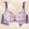 Push-up Thin Full-cup Bra That Supports Side Breast Tissue Wire-free Makes Large Breasts Appear Smaller and Prevents Sagging