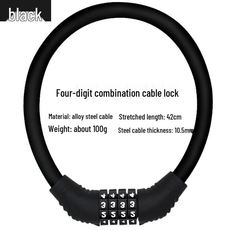 Miling Portable 4-Digit Combination Chain Lock