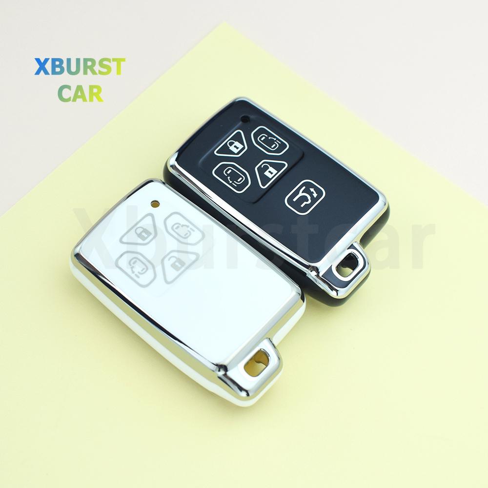 Fashion Tpu Remote Shell Fob Keyless For Toyota Noah Voxy Alphard Vellfire Previa Estima Isis Car Key Case Cover 4/5 Buttons