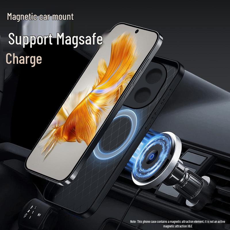 Compatible Accessories: Redmi Note 14 Case, Turbo 4 Car Magnetic Holder, 13C Lychee Leather Texture Case