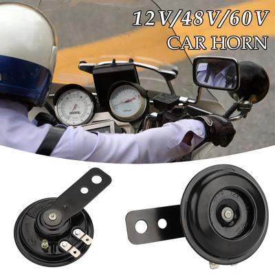 12v/48v/60v Auto Elektrische Horn Wasserdichte Universal Für Auto Fahrzeug Lkw Suv Motorrad Bus motor Yacht Boot T6o8