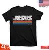 New Retro Jesus King T- Shirt Cotton Menswear Reprint Sale 40% Off Hot Item Sale