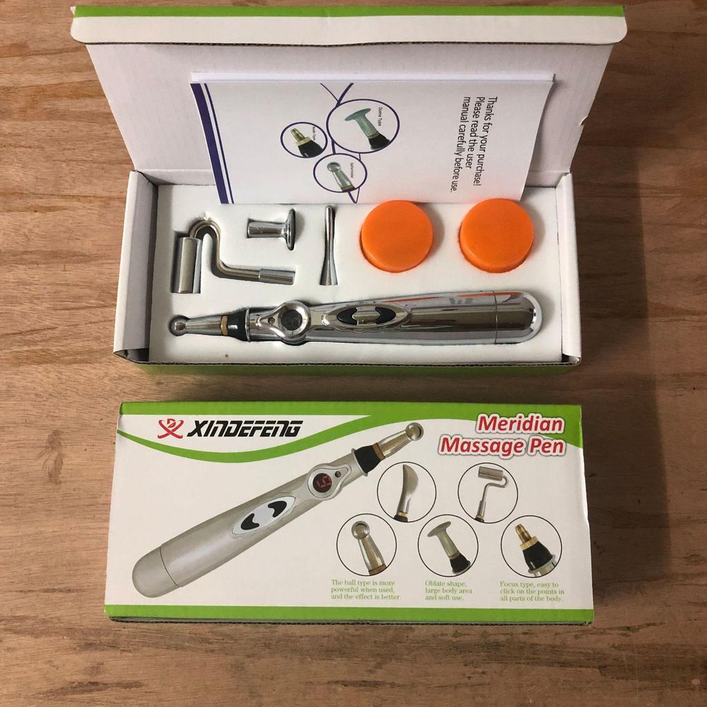 Smart Meridian Unblocking Acupuncture Pen: Automatic Acupoint Finder for Neck, Leg & Foot Massage