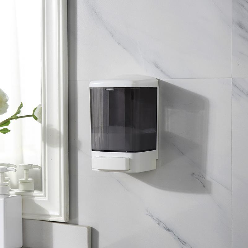 Wall Mounted ABS Foam Soap Dispenser Modern Luxury Hand Soap Dispenser for Bathroom Use чёрный