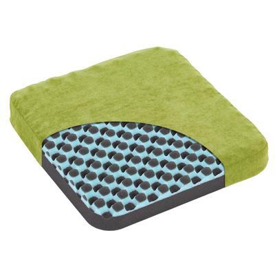 Shinnwa High Resilience Cushion for Chairs Office Chair Cushion Square Washable Cover Comfortable To Sit Thickness Green Anti-Slip 40405cm