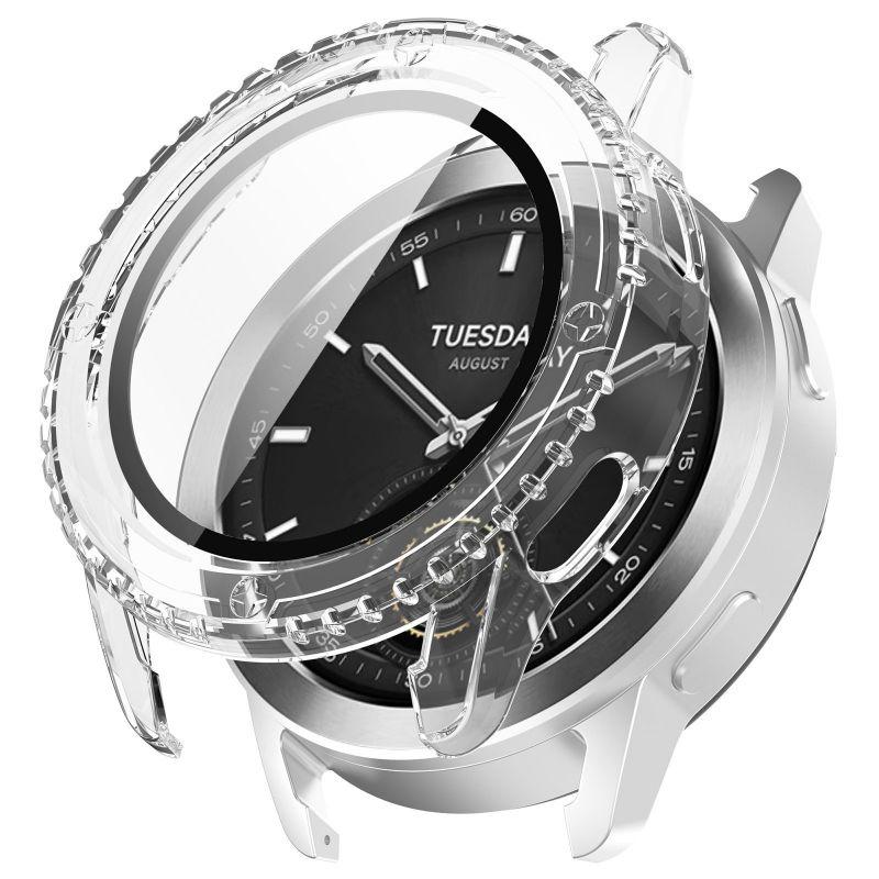 Protective Case For Xiaomi Watch S3 Shell Cover Tempered Glass Film And Hard PC  For Mi Watch S3 Screen Protector Accessories