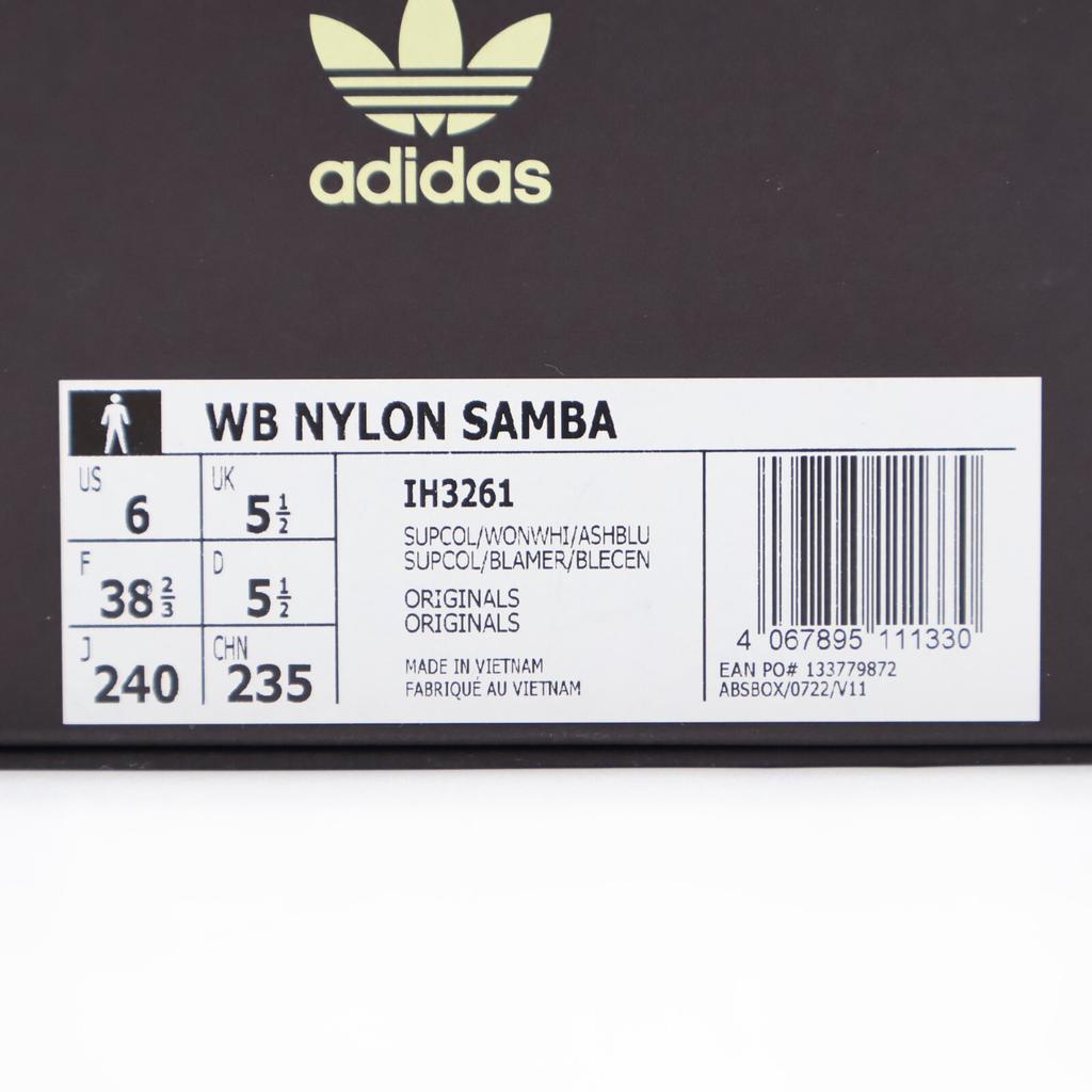 IH3261 Wales Bonner Adidas Originals Nylon Samba Desert Wonder White Ash (Men's)