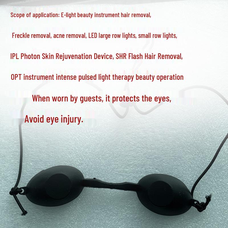 LED Spectrometer Acne Treatment Mask with Laser Protection Glasses - Korean RF Skin Rejuvenation Device.