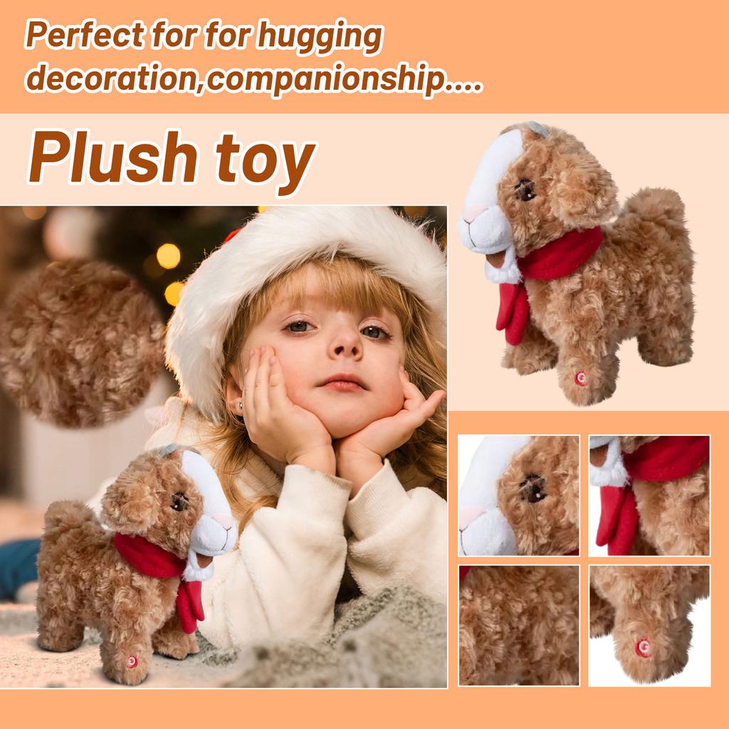 Adorable Electric Plush Sheep Doll - Soft Stuffed Animal Toy For Kids & Collectors