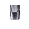 Men's Casual Solid-color Long-sleeved Shirt, Men's Button-style Striped Woven Stand-up Collar Shirt