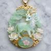 LATS Chinesischer neunschwänziger Fuchs Emaille-Anhänger Halskette für Frauen Freunde Niedlich & Ästhetisch Trendig Exquisiter Schmuck Geschenke