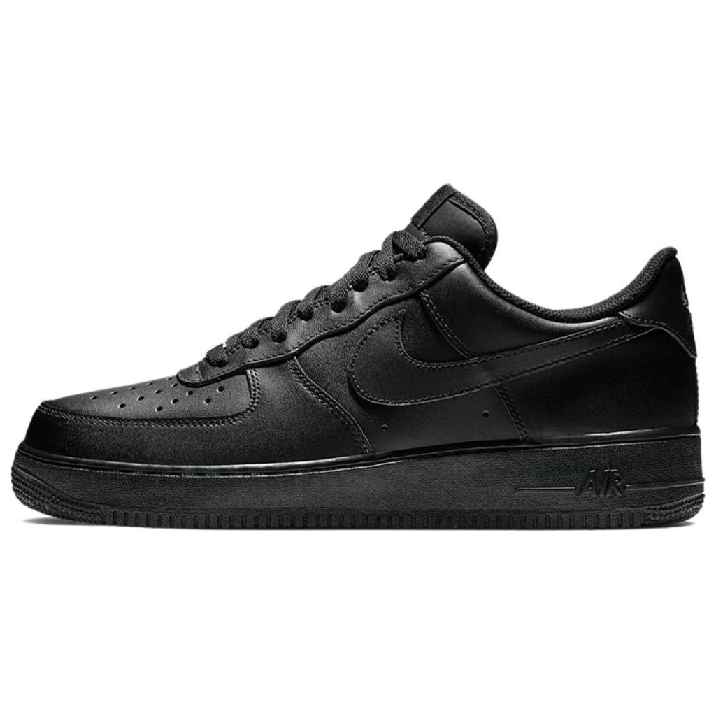 Nike Air Force 1 Ink Splatter White Hook Slip Resistant Abrasion Resistant Low top Skateboard Shoes Unisex Black White cw2288001(Team1039-)