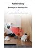 Wireless Indoor WiFi Surveillance Camera with Punch-Free Installation and Full-Color Night Vision
