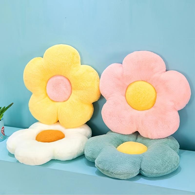 Flower Shaped Plush Pillow Soft and Comfy Pillow for Sofa, Bed and Car