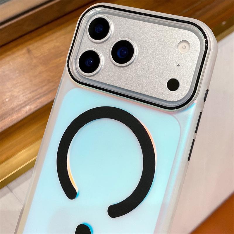 Gradient Laser IMD Phone Case for iPhone 17 Pro Max, Fits Colorful Models 16/15/14/13