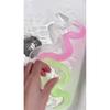 Transparent Snake Squishy Toy  Chubby Ice Green Fidget for Stress Relief At Office or School