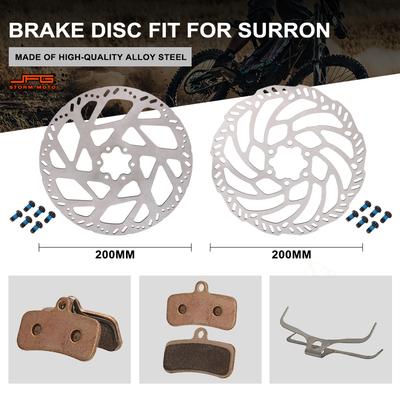 For SURRON Sur Ron Light Bee Floating Front Rear Brake Disc Rotors Motorcycles Accessories Enduro Electric EBike Off-Road Bike