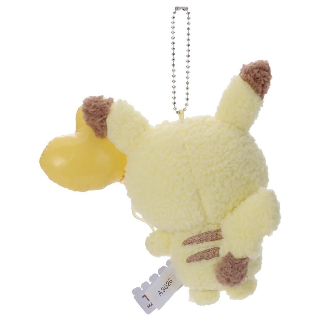 TAKARATOMY A.R.T.S Pokemon Pokepiece Plush Mascot (Mellow Heart) Pikachu Width approx. 15cm