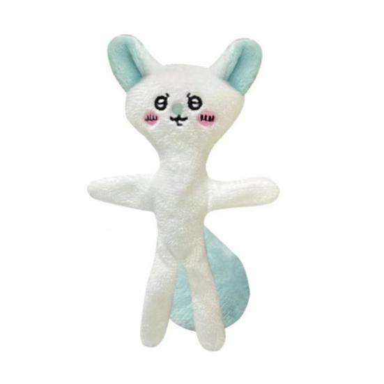 Pingente de Pelúcia Torcível Articulável Animal de Pelúcia Macio para Mochila Chaveiro Feio Charmoso Decoração de Anime para Quarto Mesa Estante Coleção