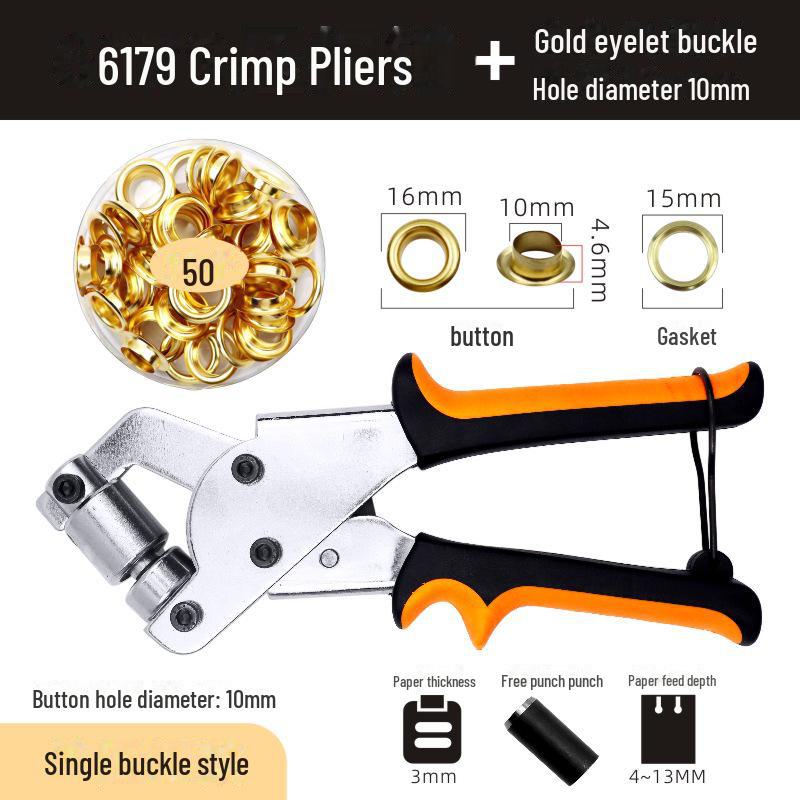 Air Eye Installation Pliers Set with Display Stand, Printing Cloth, and Press Buckle for Posters