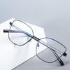 Elegant Cat Eye Reading Glasses Women Spring Hinge Metal Frame Blue Light Blocking Transparent Computer Eyeglasses