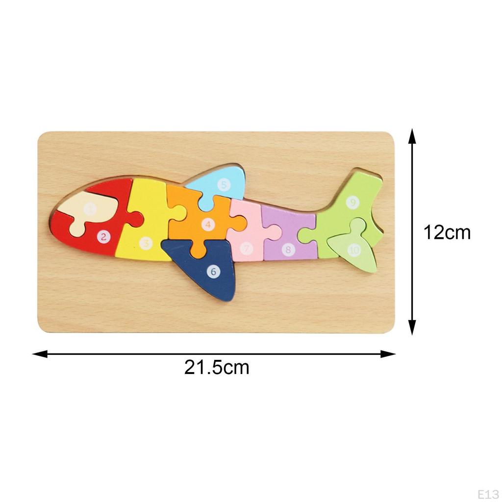 Jigsaw Wooden Puzzle, Activity Toys, Early Development, Preschool Travel Toy, Montessori Toys for